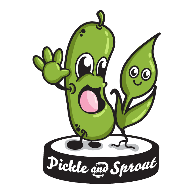 Pickle and Sprout full colour logo